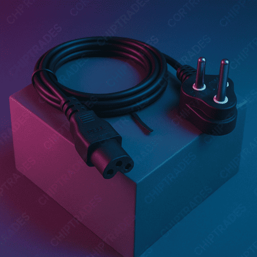 (0525) DELL LAPTOP 1.5M Power Cord (Full Copper) (Import/Counterfeit)