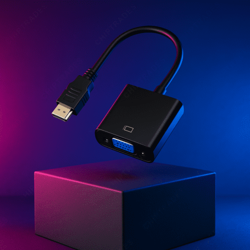 (0325) Without AUX audio HDMI to VGA converter
