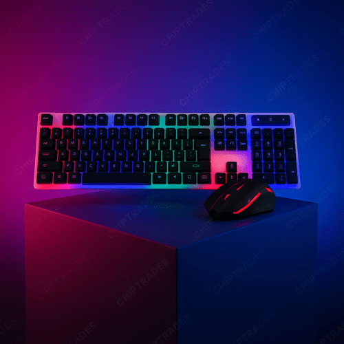 (0625) 8320 Bosston RGB Keyboard Mouse Combo