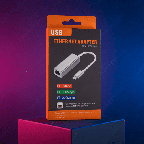(0625) USB 3.0 TO LAN METAL BODY 1000MBPS (ORANGE BOX)
