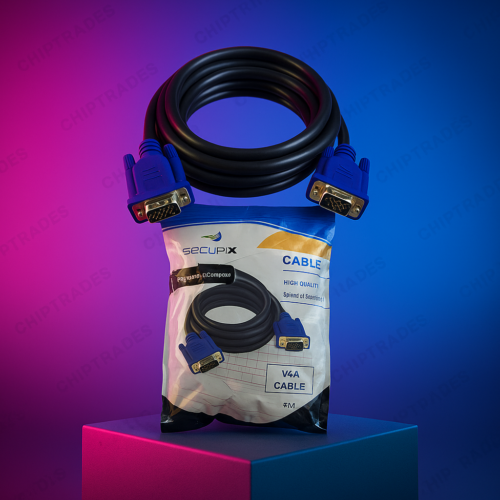(524) (MD4) Secupix 5 meter VGA Cable (100% original)