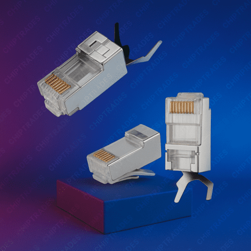 (0525) cat 7 connector (silver)