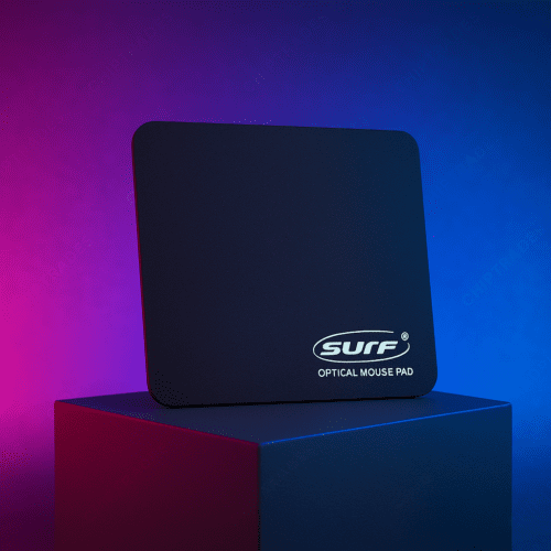 (924) Surface mousepad (Black & Blue)