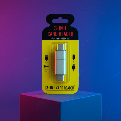 (0325) CARD Reader( 3 IN 1 CARD Reader)