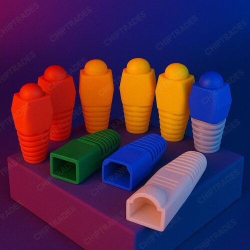 (0625) Rj45 BOOT CAT 6 (MIX COLOUR)