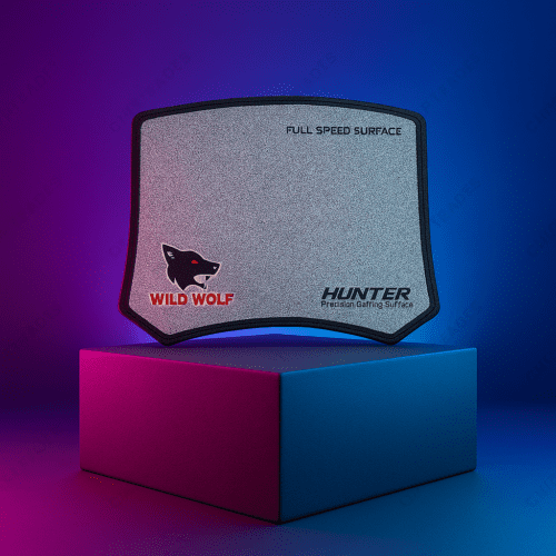 (1124) WILD WOLF MOUSE PAD