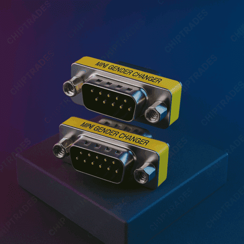 (524) 15 pin Male VGA To Male VGA