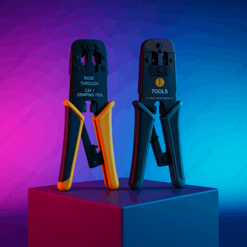 (0425)  pass through + cat 7 crimping tool