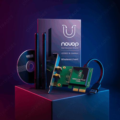 (0625) (DR1) 1x wifi card 300mbps with dual antenna & small patti
