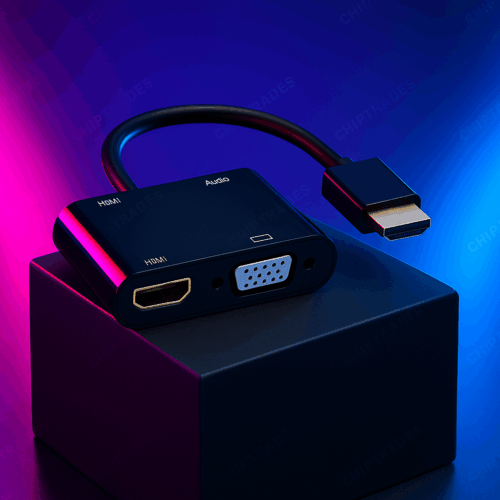(0525) HDMI to Hdmi + VGA