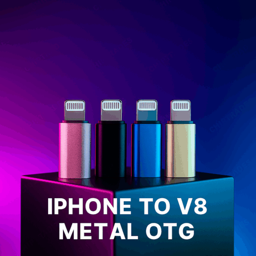 (824) IPHONE TO V8 METAL OTG