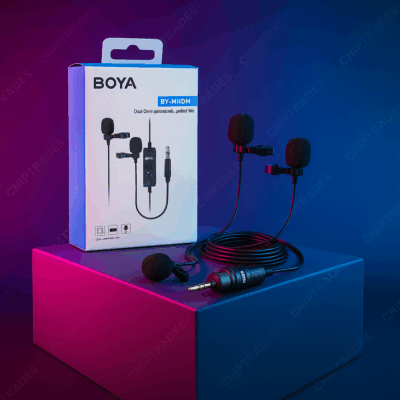 (524) (DR1) boya mic double (by-M1DM)