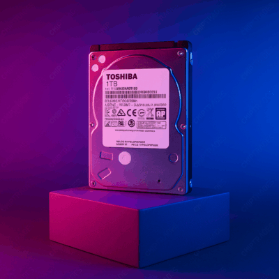 (524) Internal 1TB Toshiba Laptop Hard drive