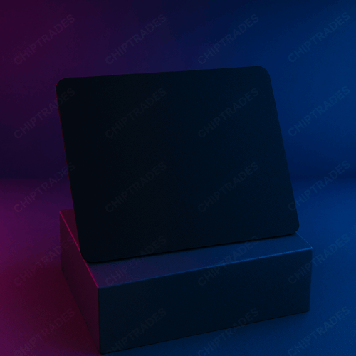 (0425) 18*22 small black mousepad