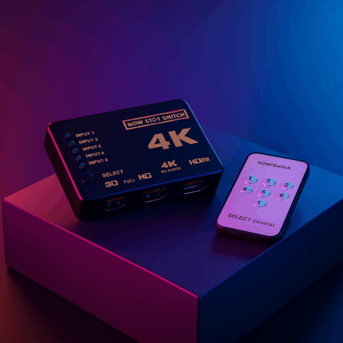 (0625) 5 port HDMI Switch with Remote