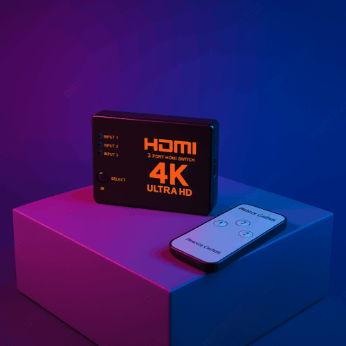 (0625) 3 PORT HDMI Switch with Remote