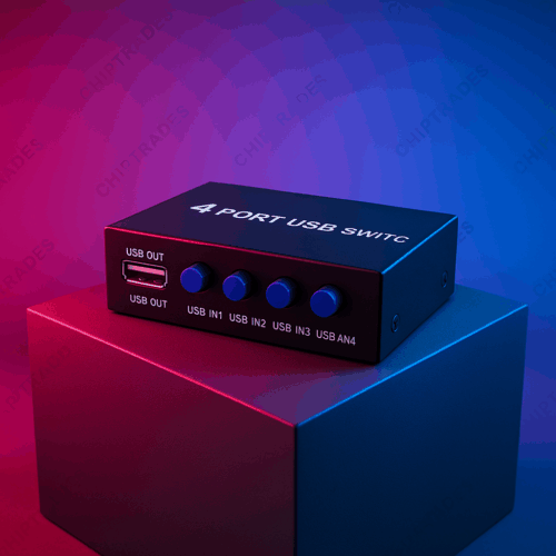 (0425)  4 Port USB Switch