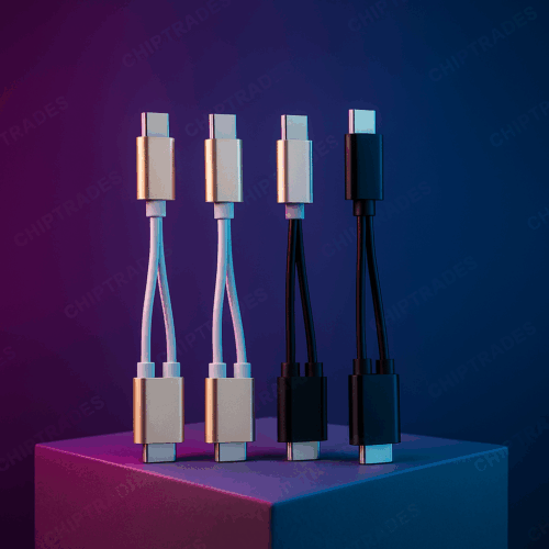 (0225)  Type C 2 in 1 Earphone Jack + Charging