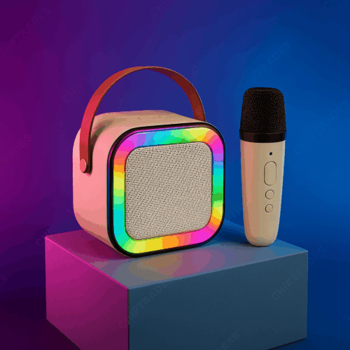 (0425) K12 Colorful karaoke sound system