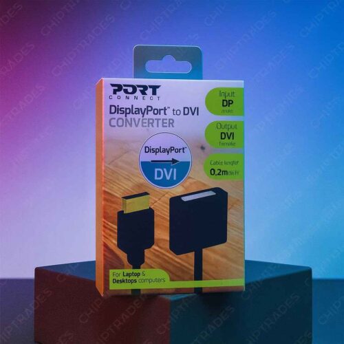 (524) Green Box DP to DVI (24+5) Converter port