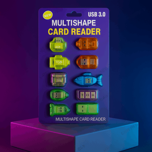 (0325)Multishape card reader
