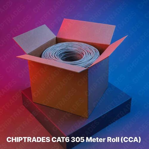 (524) (MD4) CHIPTRADES CAT6 305 Meter Roll(CCA) (REFURBISHED- OILY)