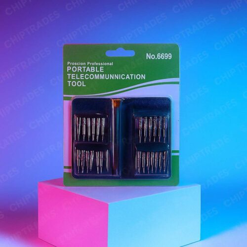 (0625) 6699 Blister pack 25 in 1 Screwdriver kit with (leather pouch)