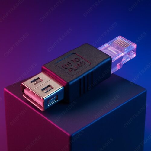(0225) (DR1) USB female to rj45 male Converter