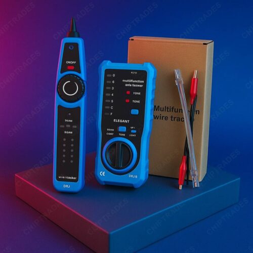 (0725) Wire tracker heavy blue brown box