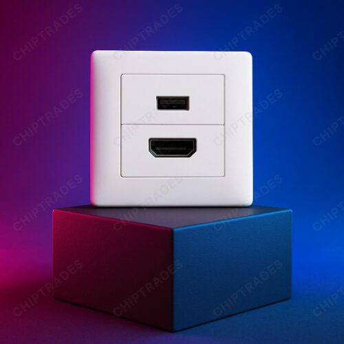 (0725) HDMI + Usb Faceplate