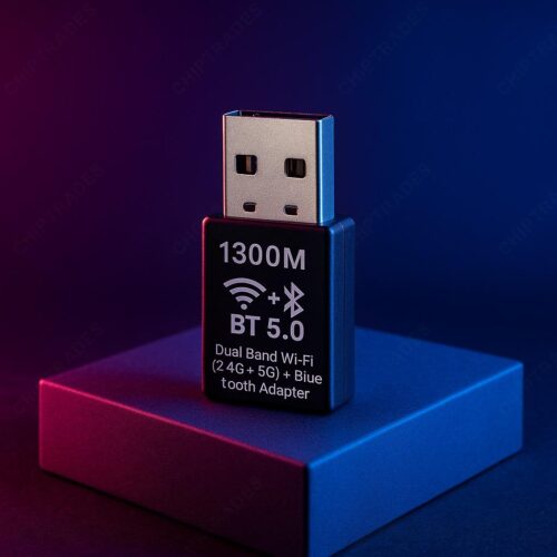 (0725) 1300M +BT 5.0 Dual Band Wifi (2.4G+5G)+Bluetooth Adapter (RN-15)