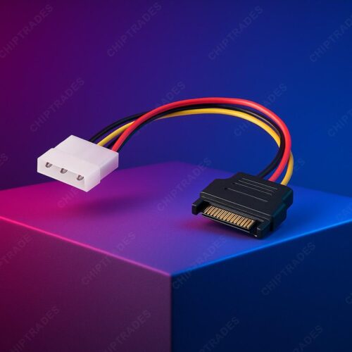 (0225) 4 pin power female to 15 pin sata male