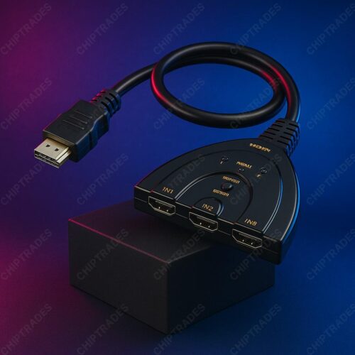 (0225) HDMI Switch 3 port Pigtail box pack