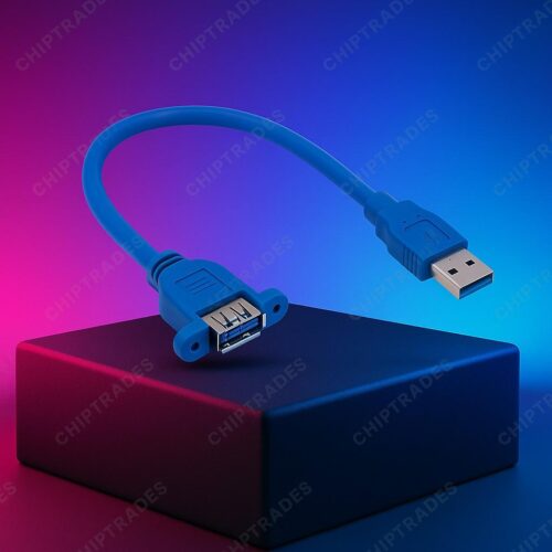 (624) 0.5 meter usb male female with ear 3.0