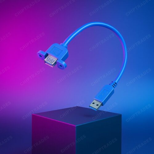 (624) usb male female 1.5 mtr with ear (3.0)