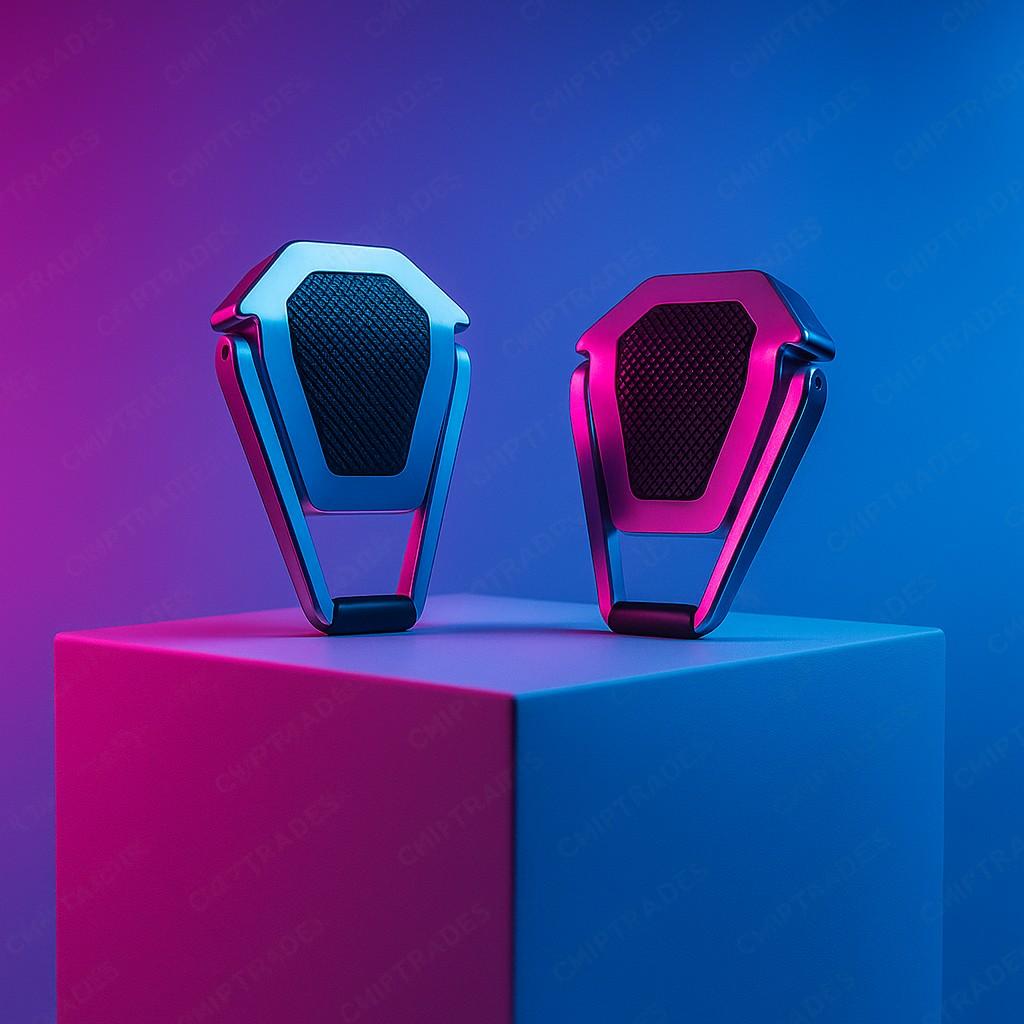 (1025) 2 Pcs. Laptop Stand Metal