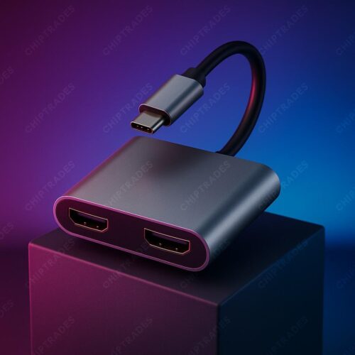 (0525) Type C to Dual Hdmi