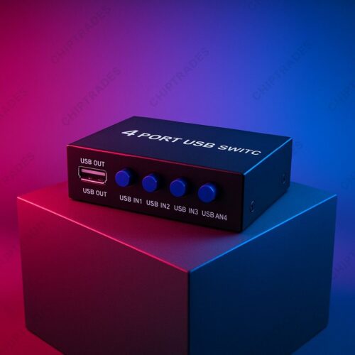 (0725)  4 Port USB Switch