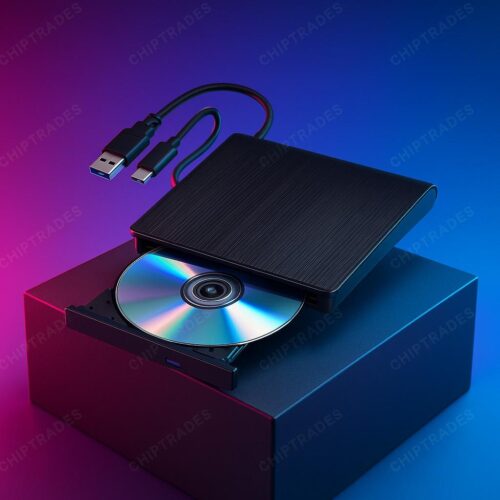 (0525) 3.0 Portable DVD-RW 2 in 1 (USB + type c )