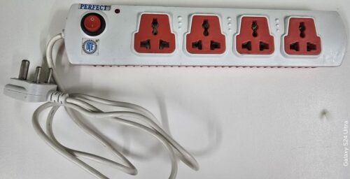 (524) (TDS) Refurbished 4+1 Extension Board (Red and White) without box (No Warranty)