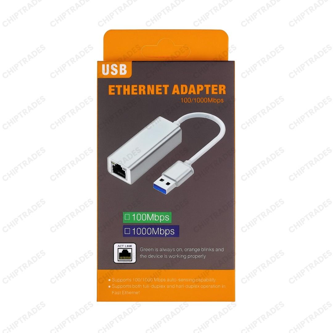 (1125) USB 3.0 TO LAN METAL BODY 1000MBPS (ORANGE BOX) - Image 2
