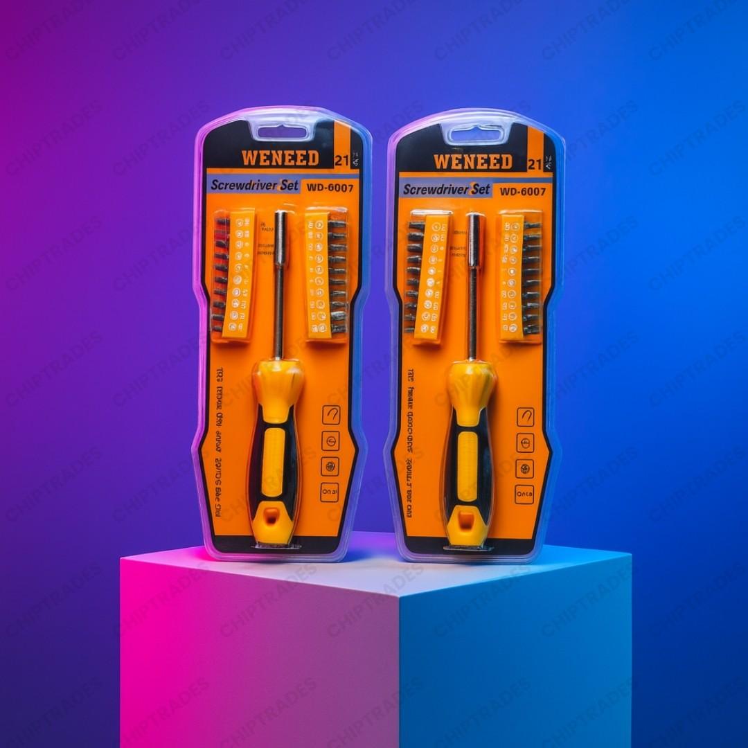 (New 25) WD 6007 (21 pcs.) tool set