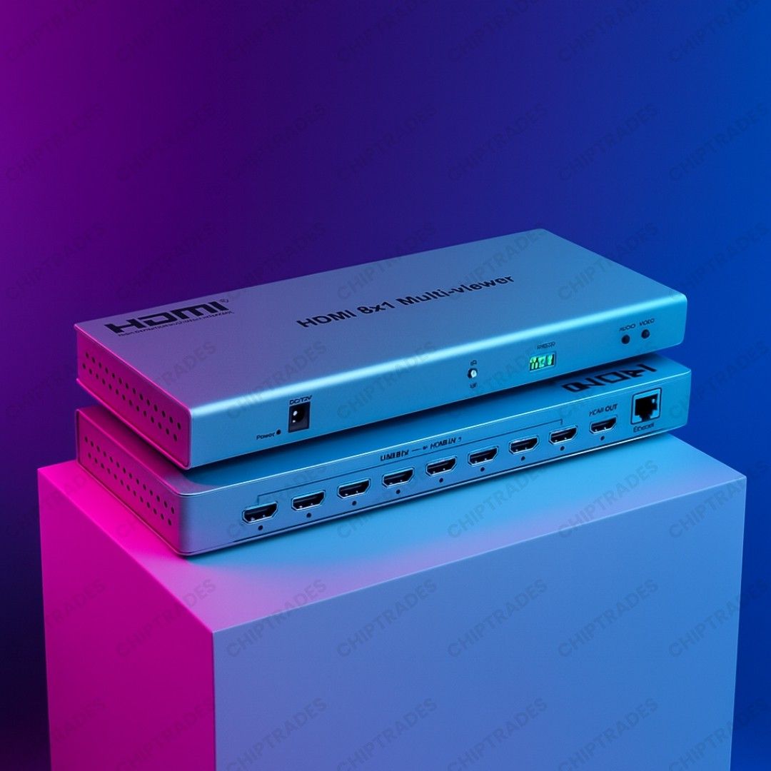 (New 25) HDMI multi viewer 8x1