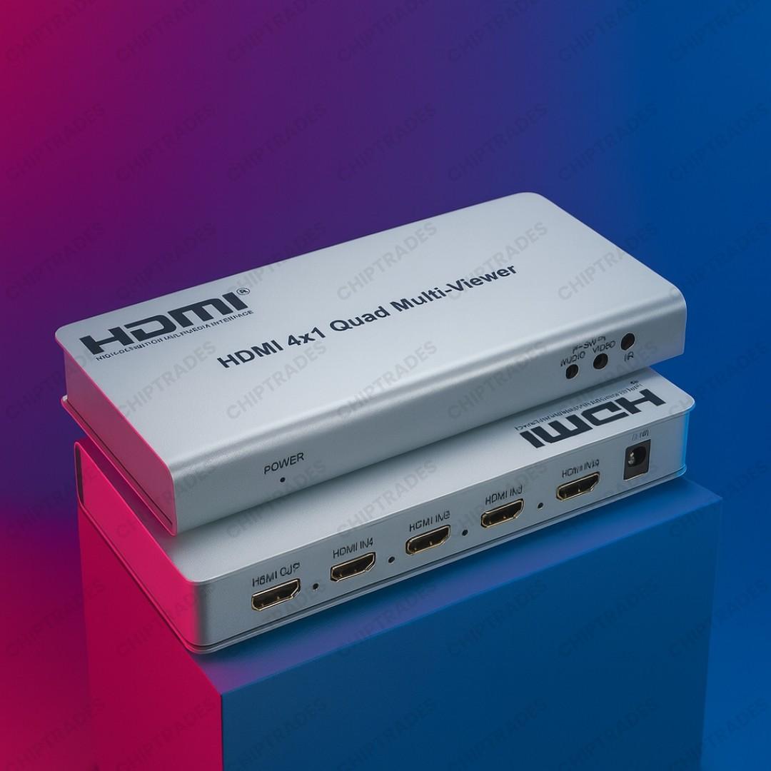 (New 25) HDMI multi viewer 4x1