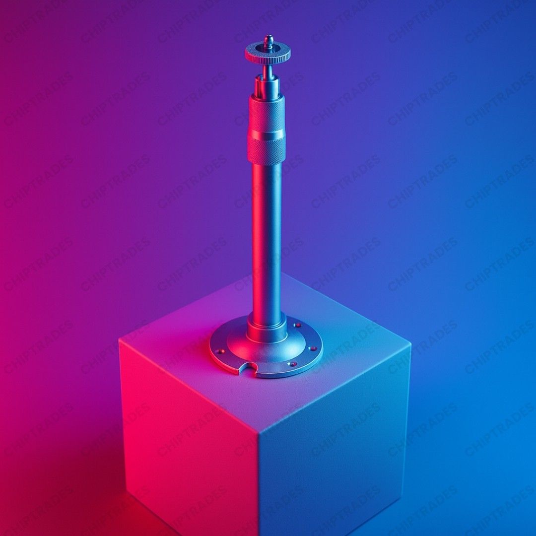 (New 25) Silver I type Telescopic Stand 150-300