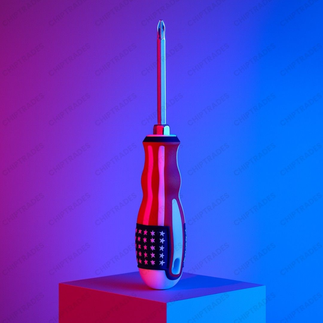 (1225) 4 inch screwdriver