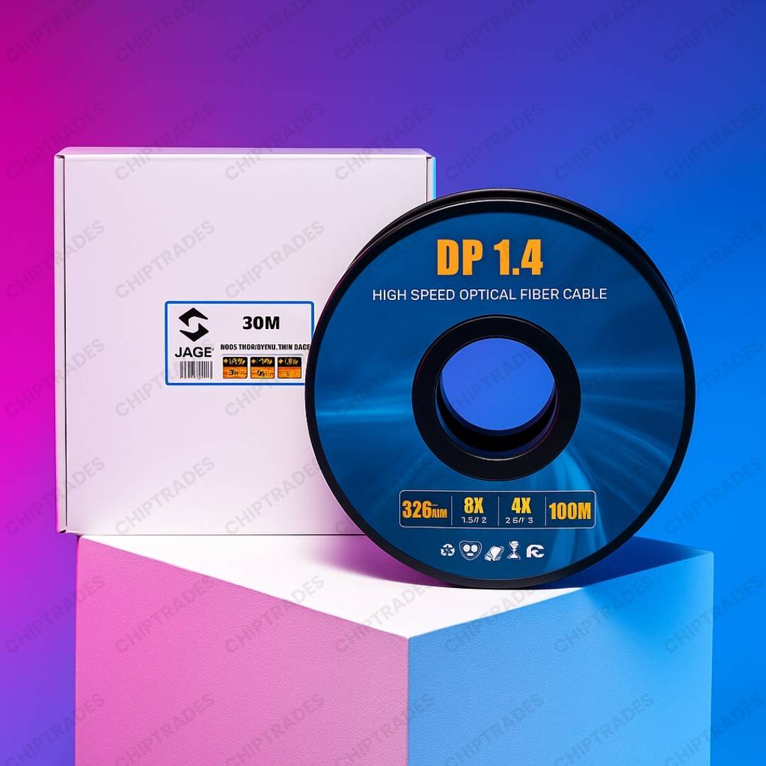 (524) 8k fiber dp to dp cable  30 meter