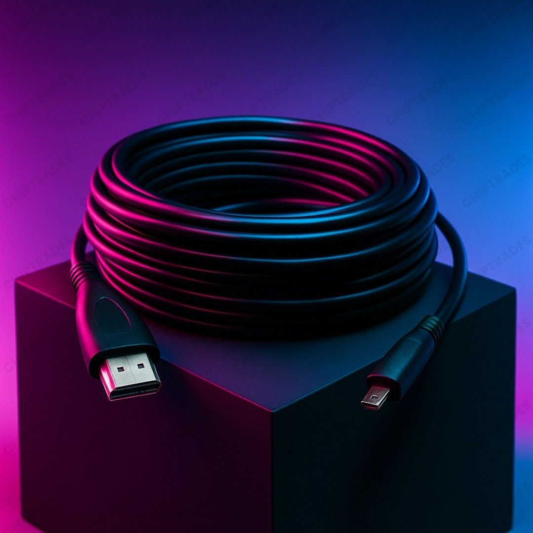 (1225) Micro HDMI to HDMI Cable 10 meter