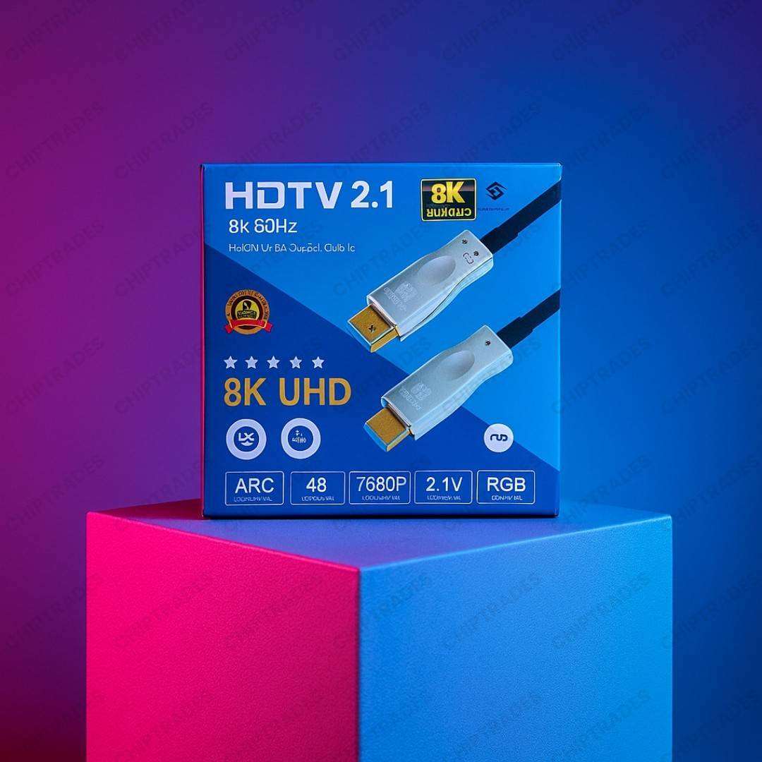 (524) 8k fibre hdmi cable 15 mtr