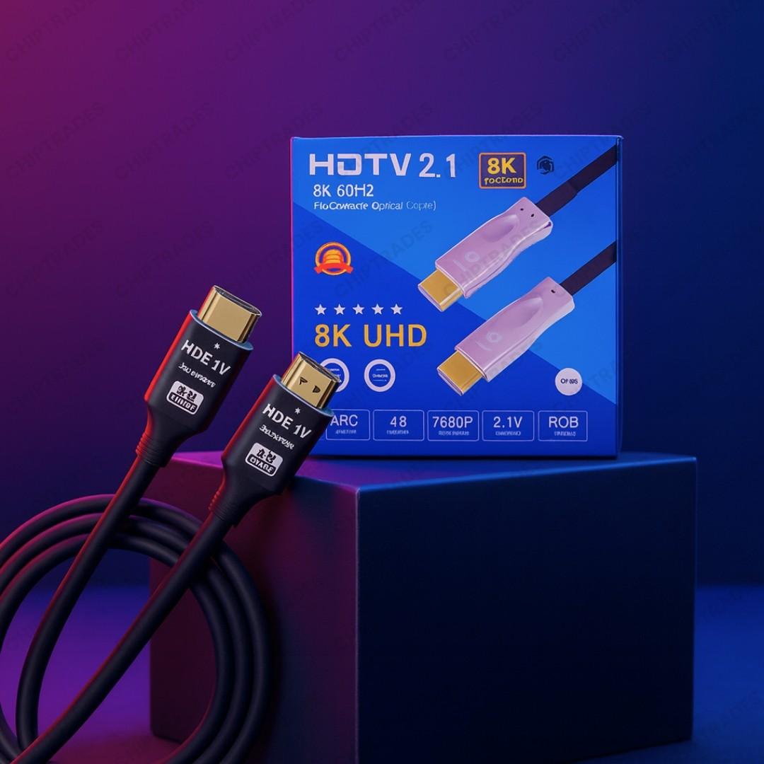 (0425) 8k fibre hdmi cable 40 mtr